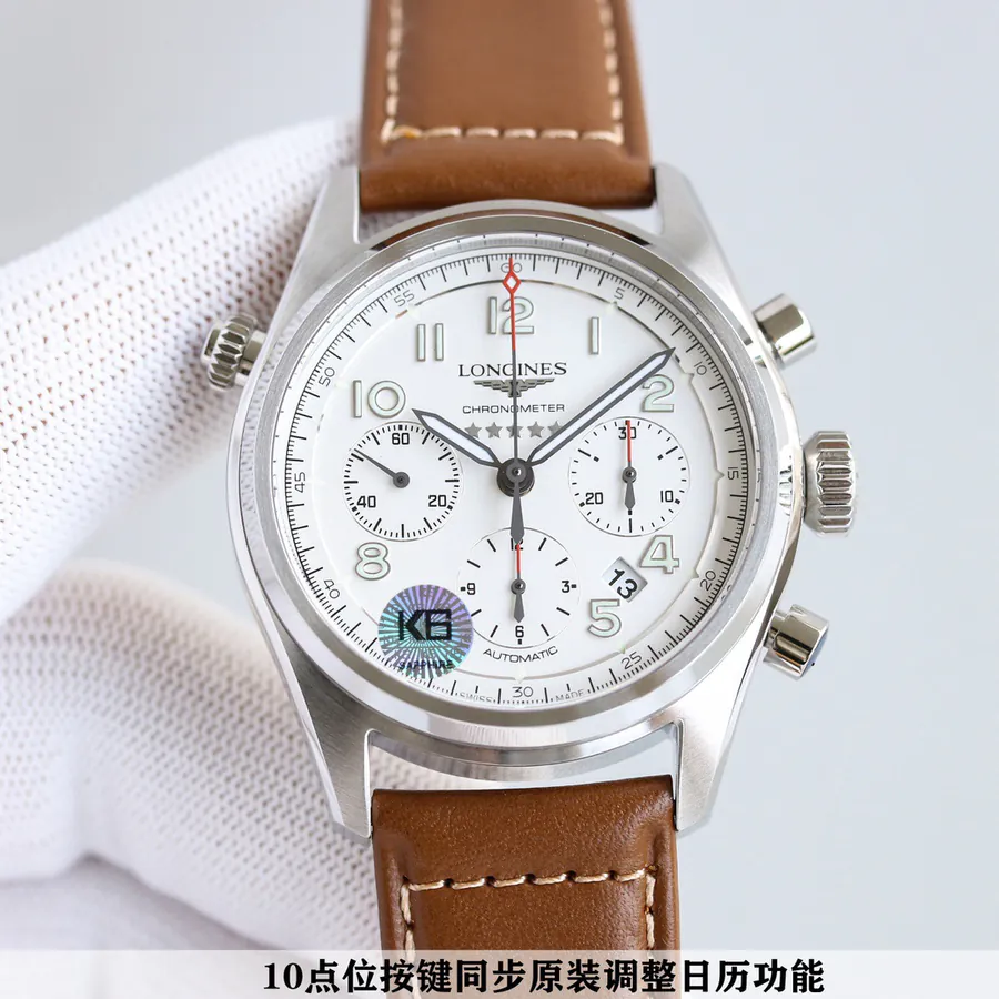 Longines Aviator L3.820.4.93.0 Watch 42MMX14MM