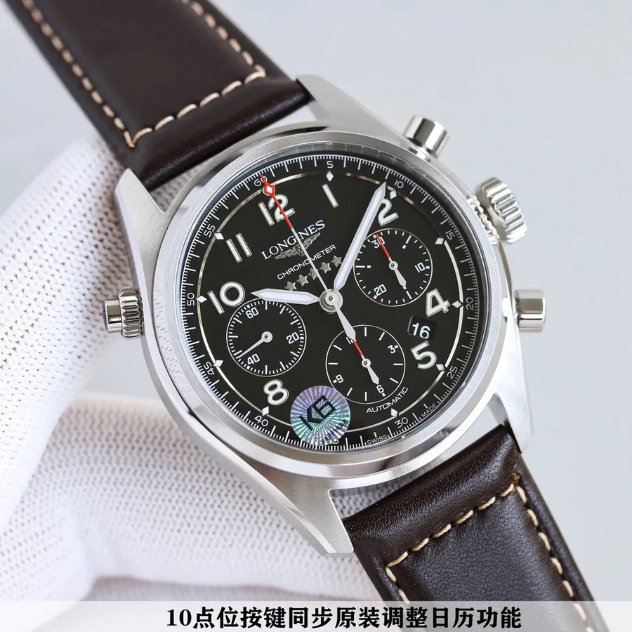 Longines Aviator L3.820.4.93.0 Watch 42MMX14MM