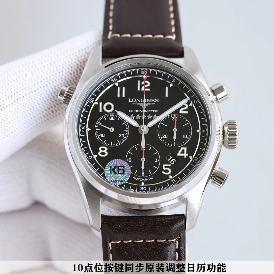 Longines Aviator L3.820.4.93.0 Watch 42MMX14MM