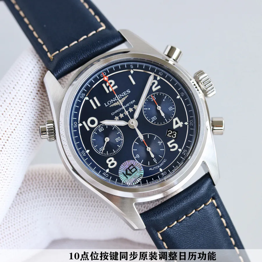 Longines Aviator L3.820.4.93.0 Watch 42MMX14MM