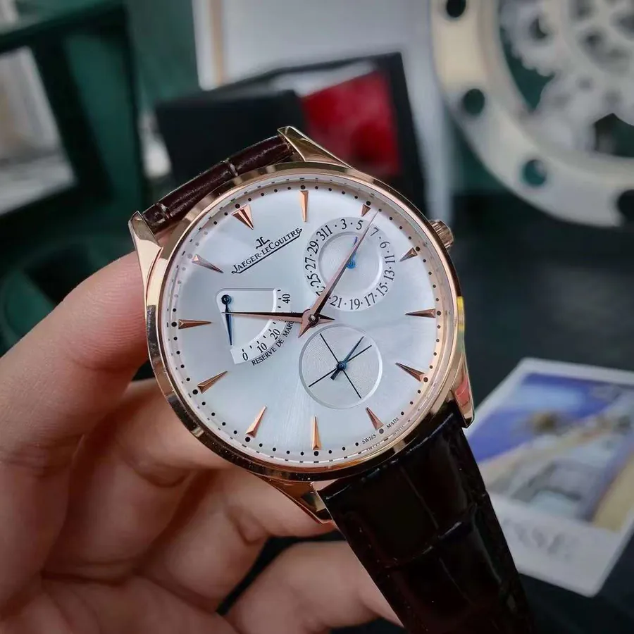 Jaeger LeCoultre Master Ultra Thin Réserve de Marche Men's Watch