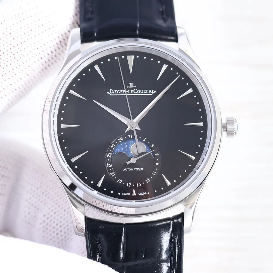 Jaeger LeCoultre Master Moonphase Men's Watch Q1368420