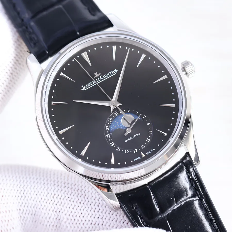 Jaeger LeCoultre Master Moonphase Men's Watch Q1368420