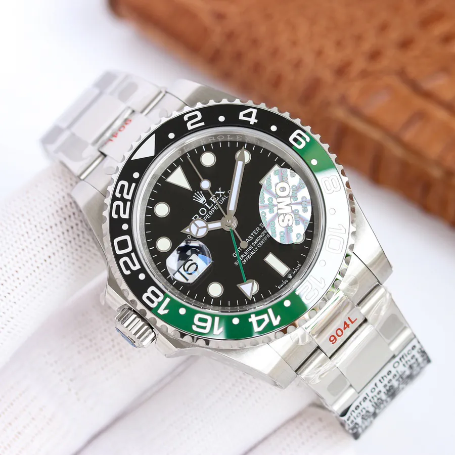 Rolex GMT Master II V4 Black and Green Ceramic Bezel