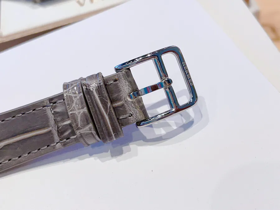 Hermès HEURE H Square Watch with Handcrafted Design