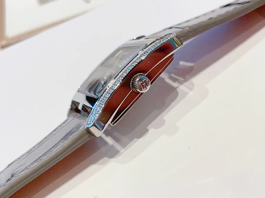 Hermès HEURE H Square Watch with Handcrafted Design