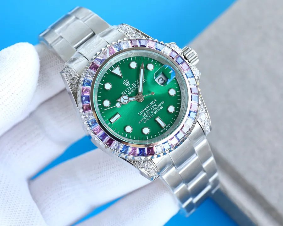Rolex Yachtmaster M126679 Series Custom Modified Watch with Natural Moonstone