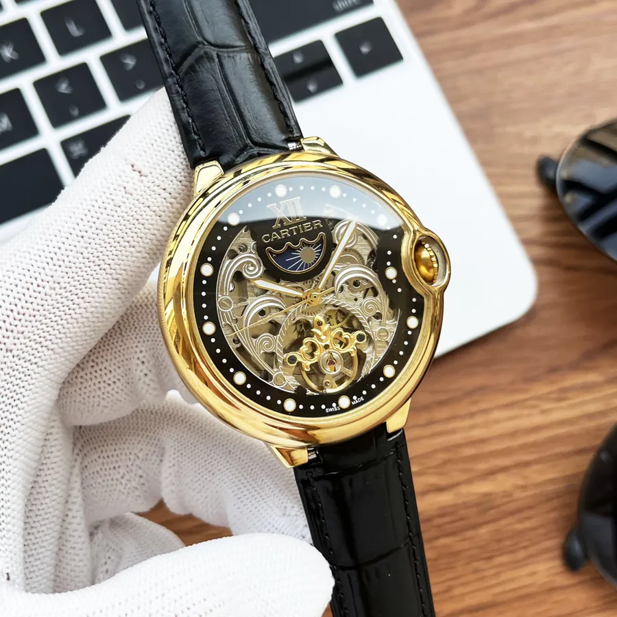 Cartier Men's Watch with Gold and Silver Options