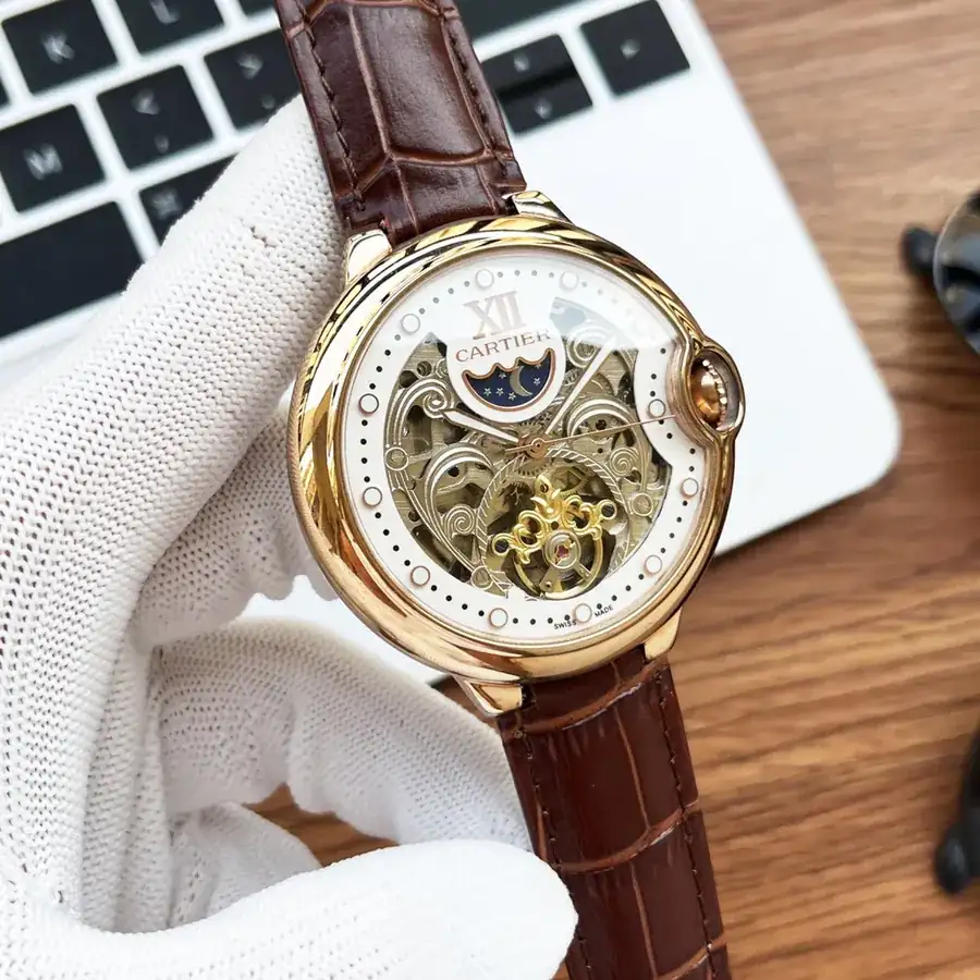 Cartier Men's Watch with Gold and Silver Options