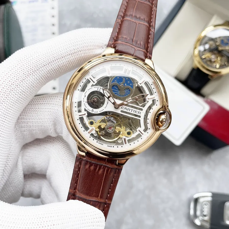 Cartier Men's Luxury Watch with Multifunctional Design