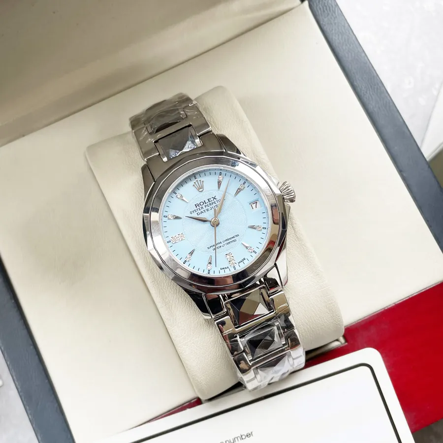 Rolex Men's Luxury Watch with Classic Three Hand Design