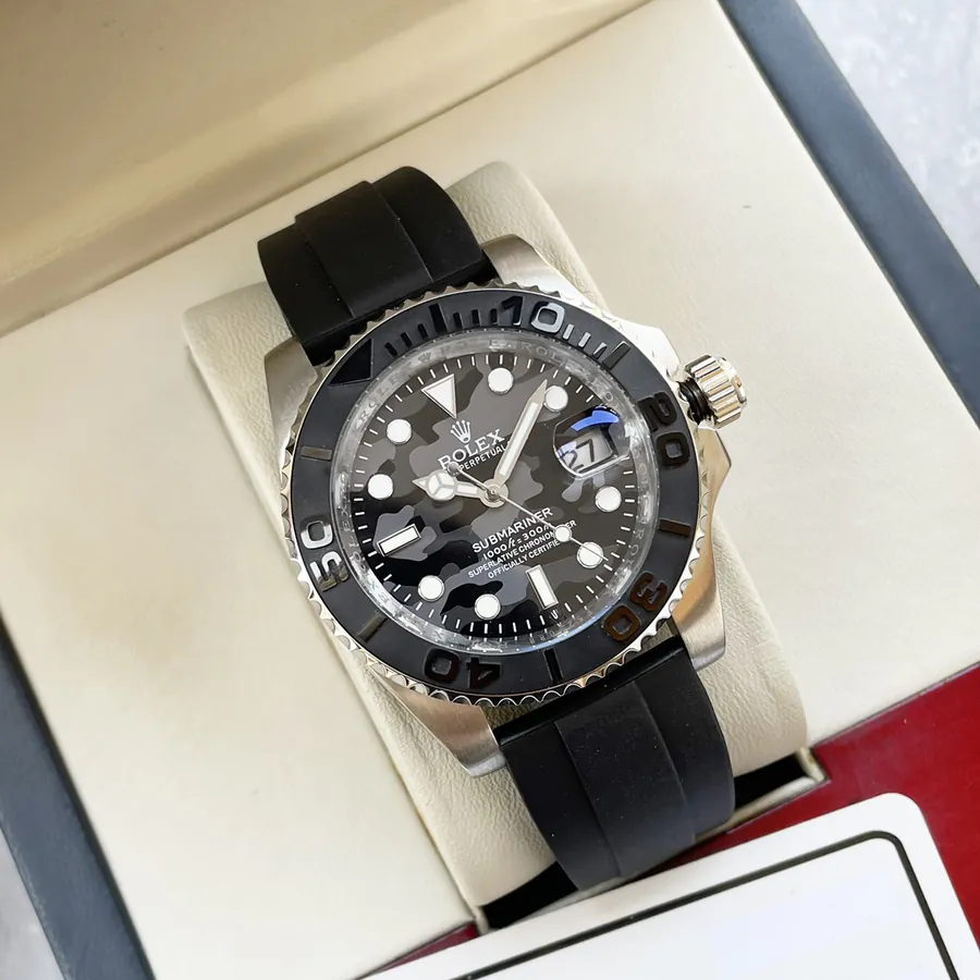 Rolex Men's Luxury Watch with Classic Three Hand Design