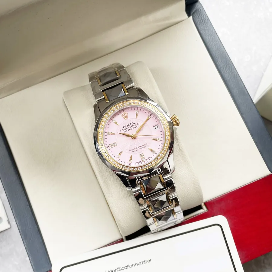 Rolex Men's Luxury Watch with Classic Three Hand Design