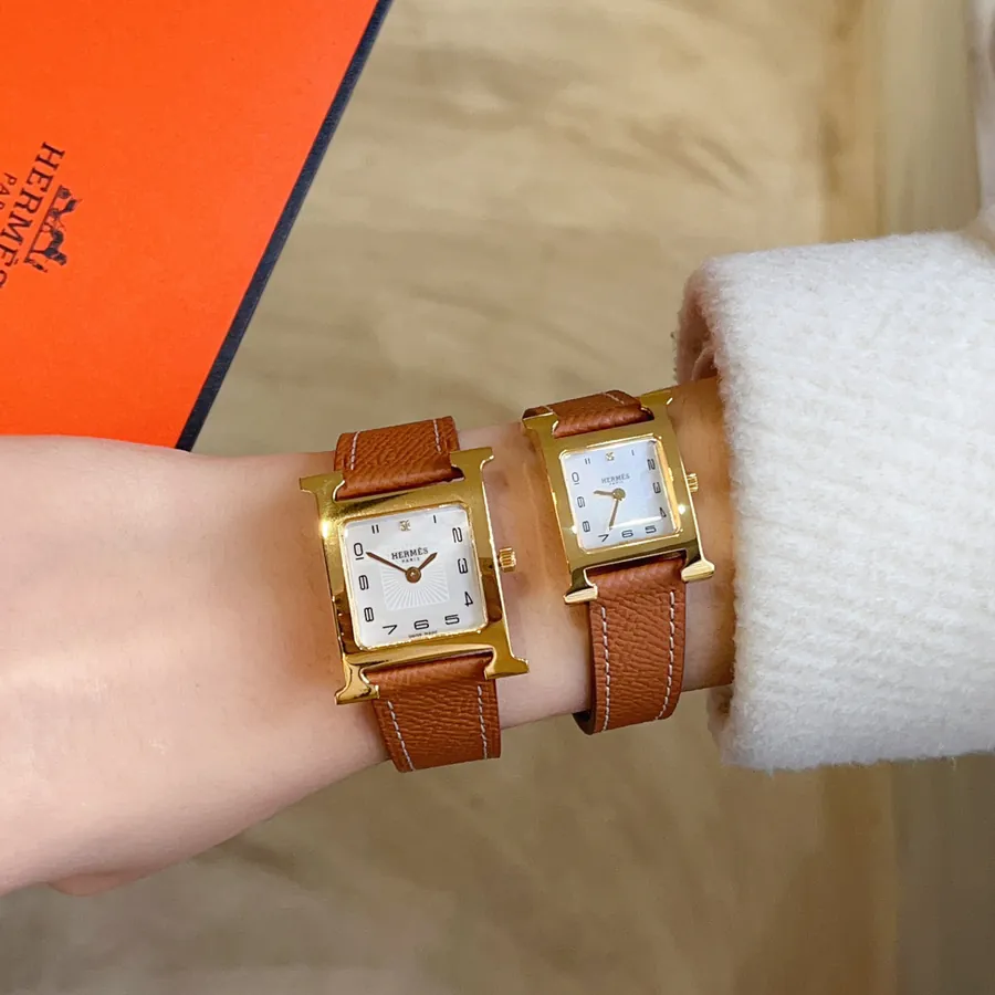 Heure H Watch with H Strap Medium Size