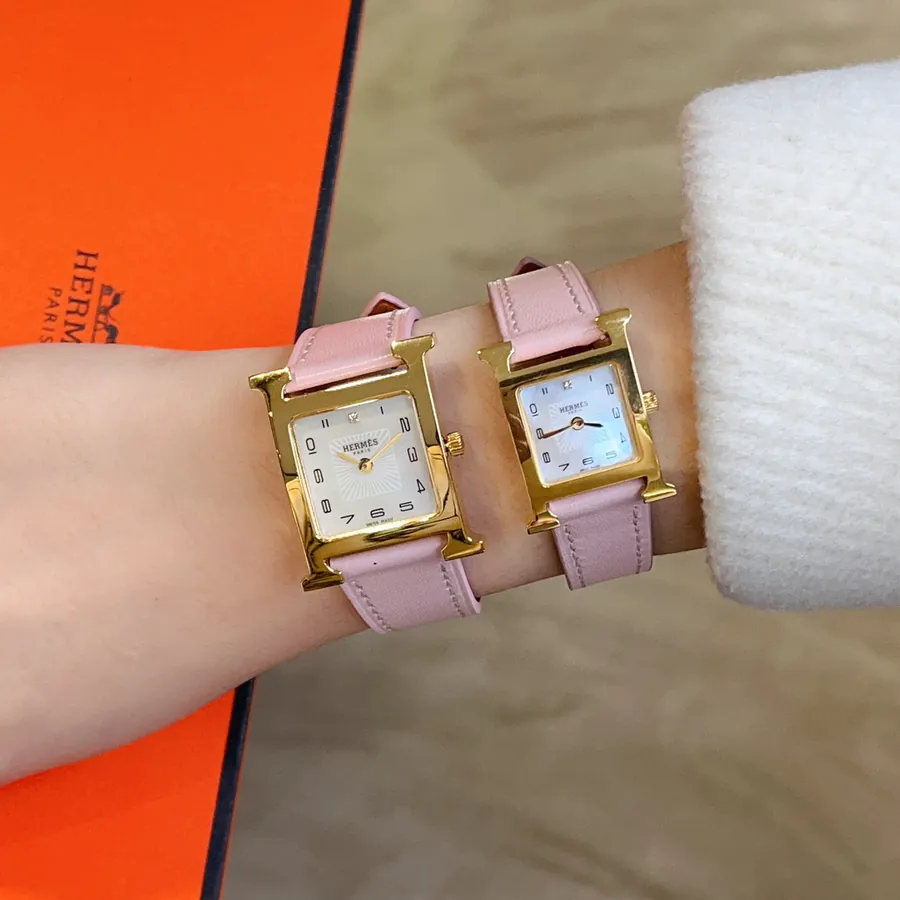 Heure H Watch with H Strap Medium Size