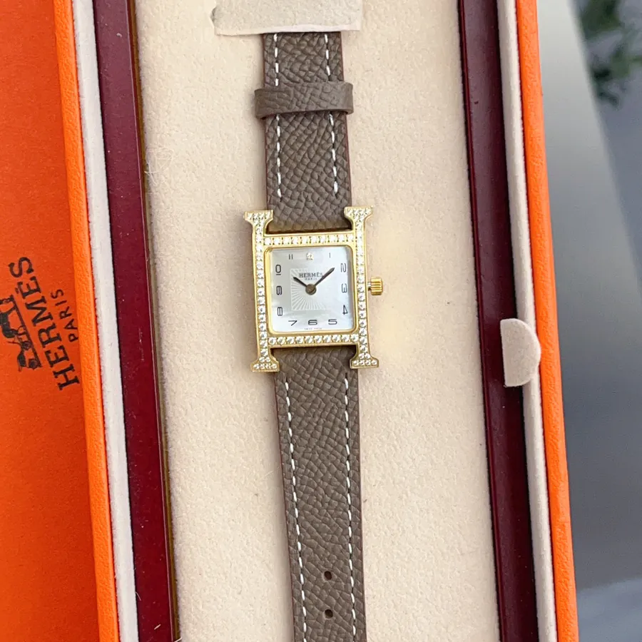 Heure H Watch with H Strap Medium Size