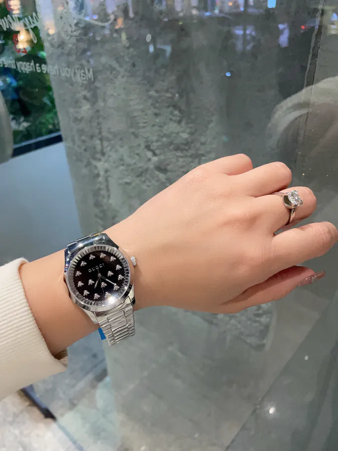 Gucci Christmas Limited Edition Bee Face Watch