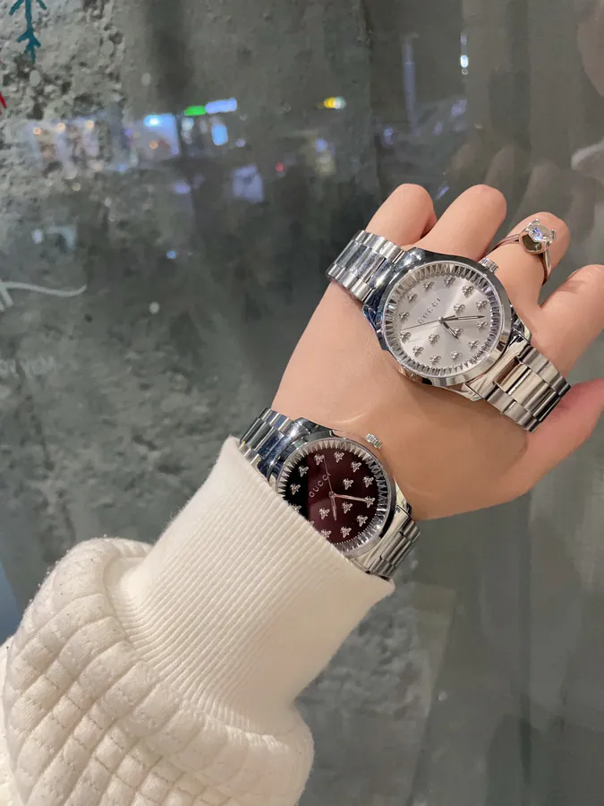 Gucci Christmas Limited Edition Bee Face Watch