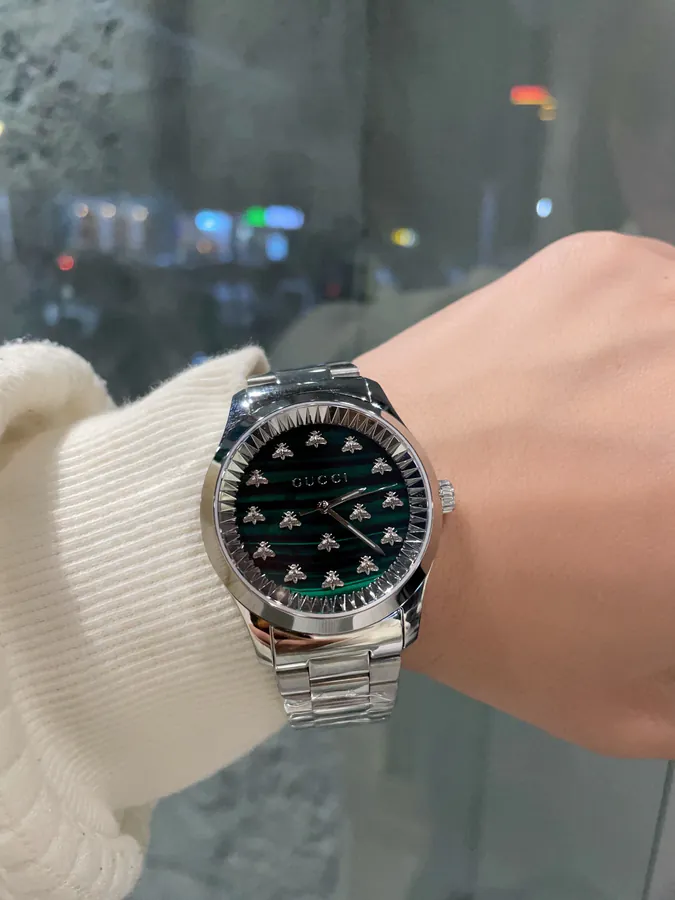 Gucci Christmas Limited Edition Bee Face Watch