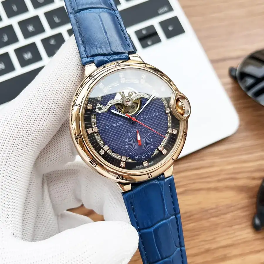 CARTIER Men's Watch with Gold and Silver Pricing