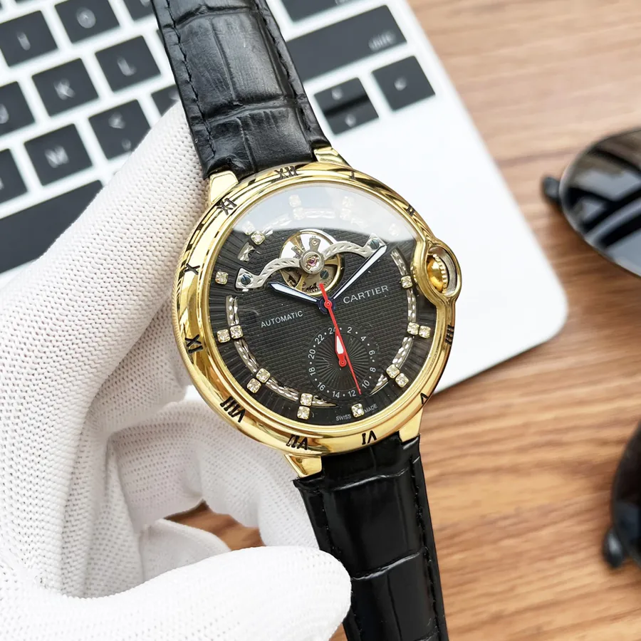 CARTIER Men's Watch with Gold and Silver Pricing