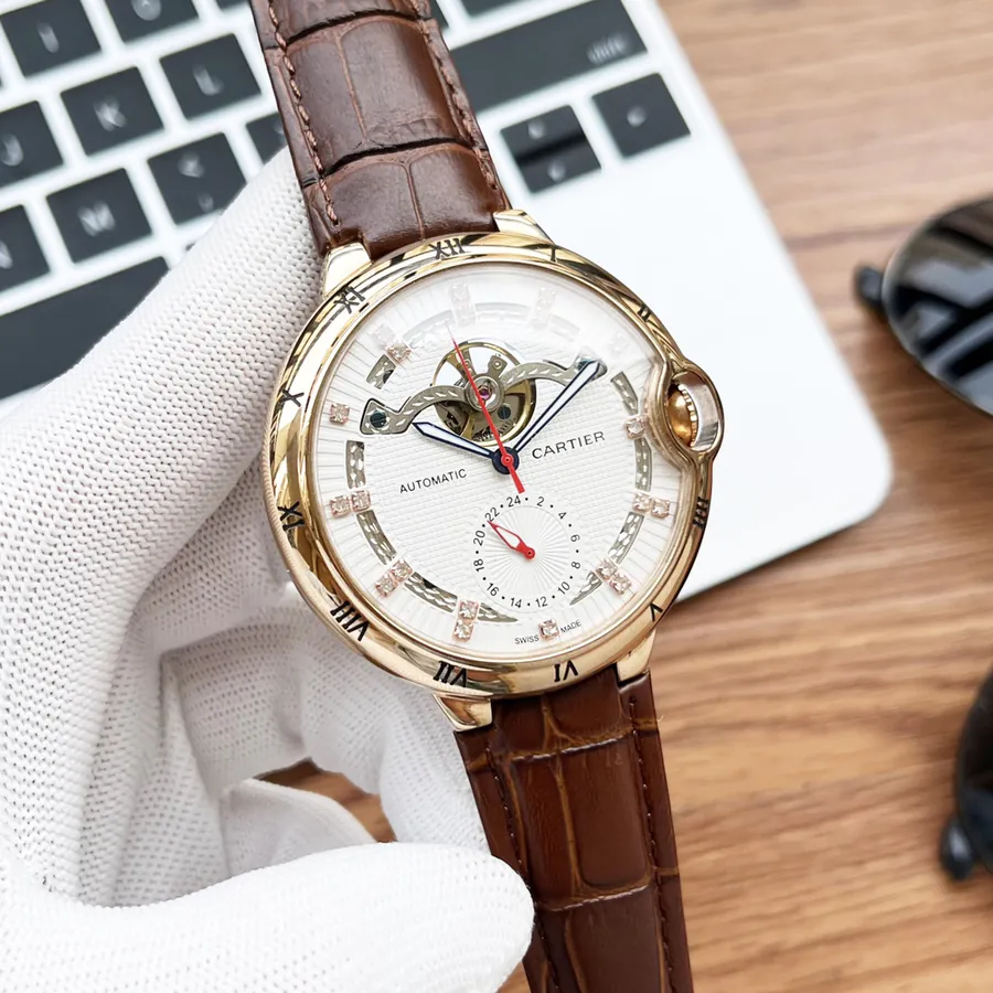 CARTIER Men's Watch with Gold and Silver Pricing