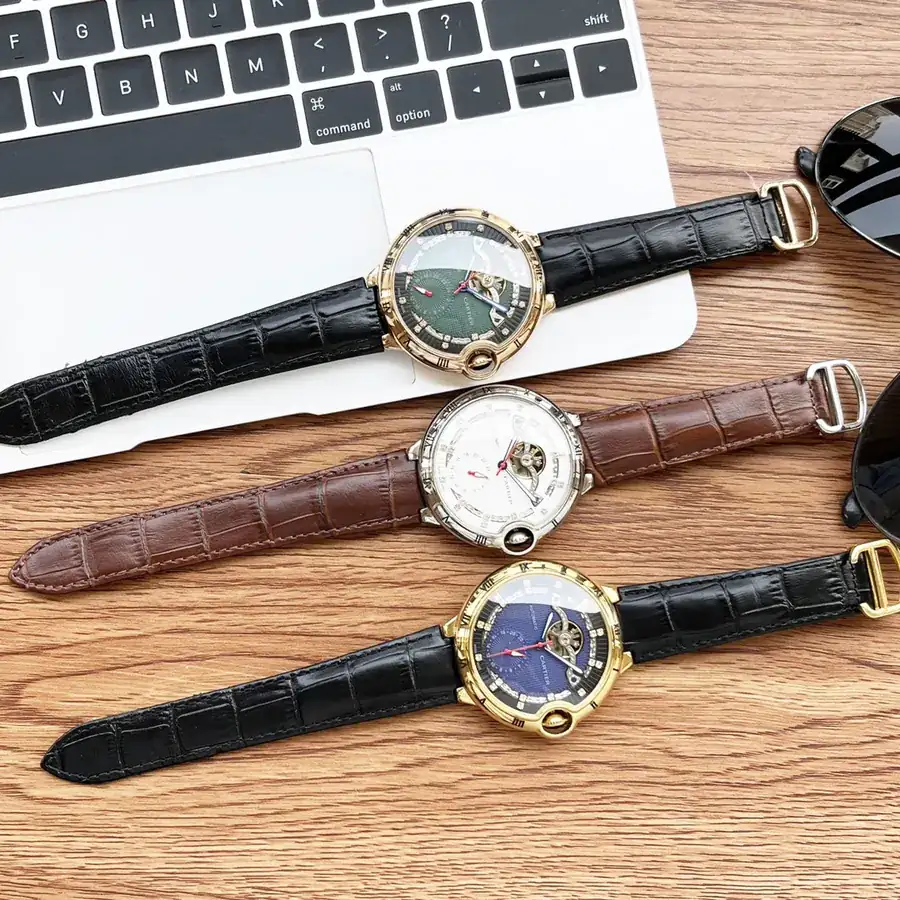 CARTIER Men's Watch with Gold and Silver Pricing
