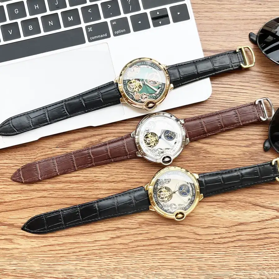 Cartier Men's Watch in Gold and Silver