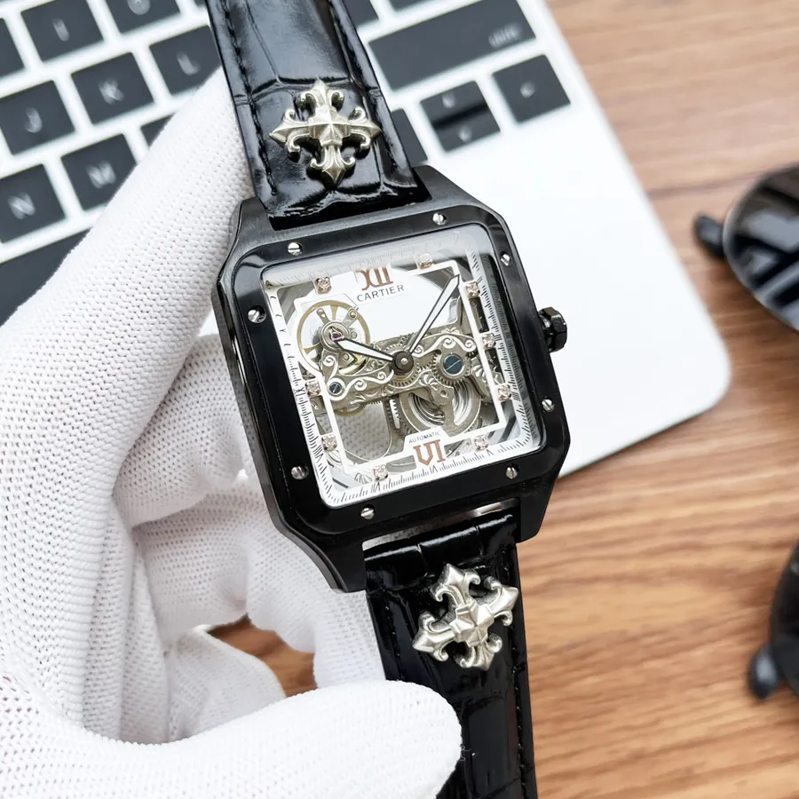 CARTIER Men's Watch with Gold and Silver Options