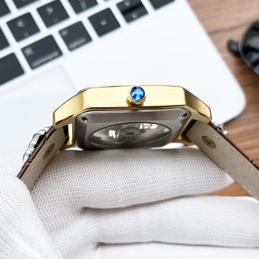 CARTIER Men's Watch with Gold and Silver Options