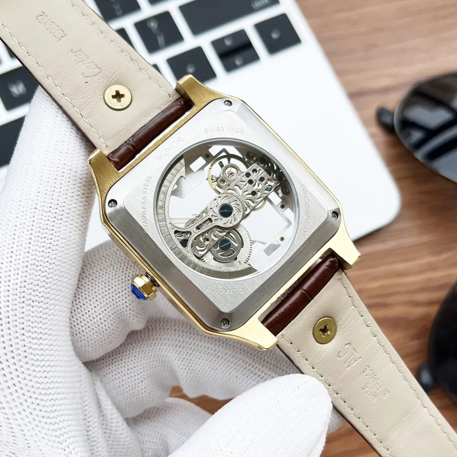 CARTIER Men's Watch with Gold and Silver Options