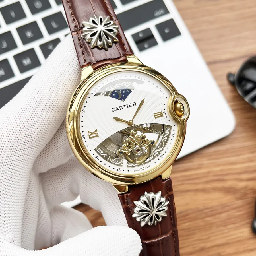 Cartier Men's Watch in Gold and Silver