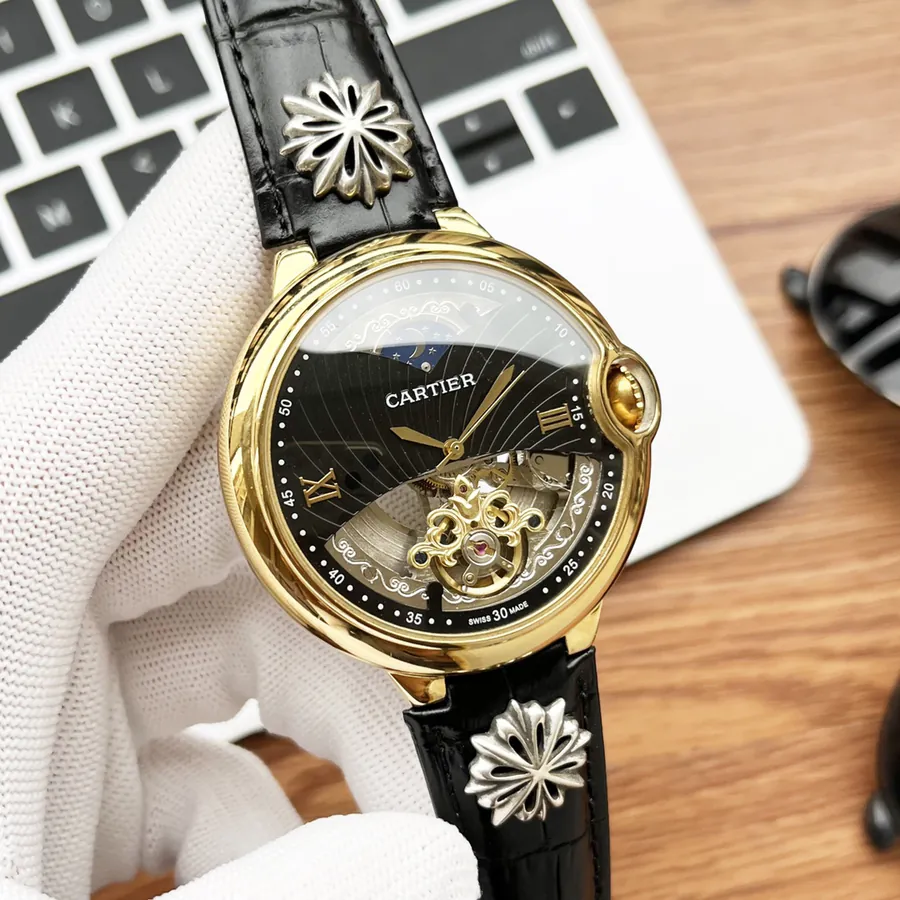 Cartier Men's Watch in Gold and Silver