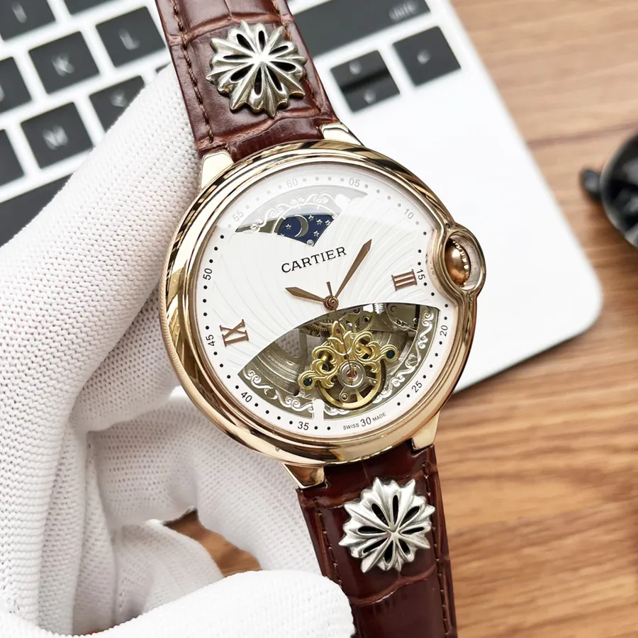 Cartier Men's Watch in Gold and Silver