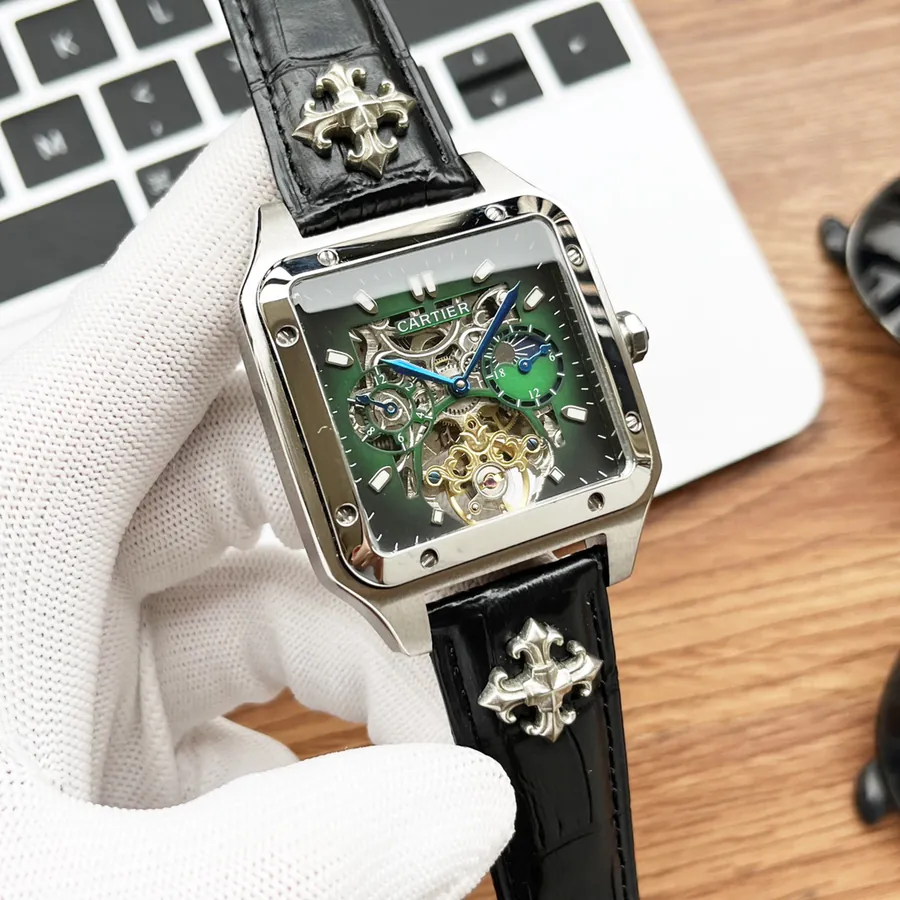 Cartier Men's Watch in Gold and Silver
