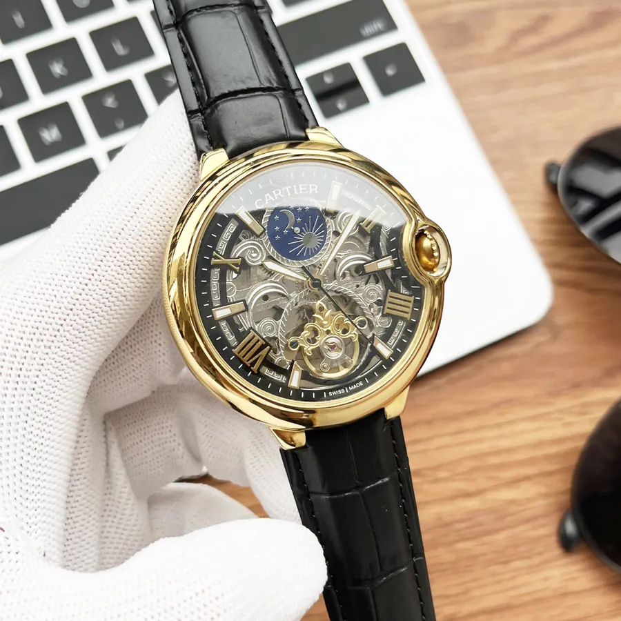 Cartier Men's Watch with Gold and Silver Pricing
