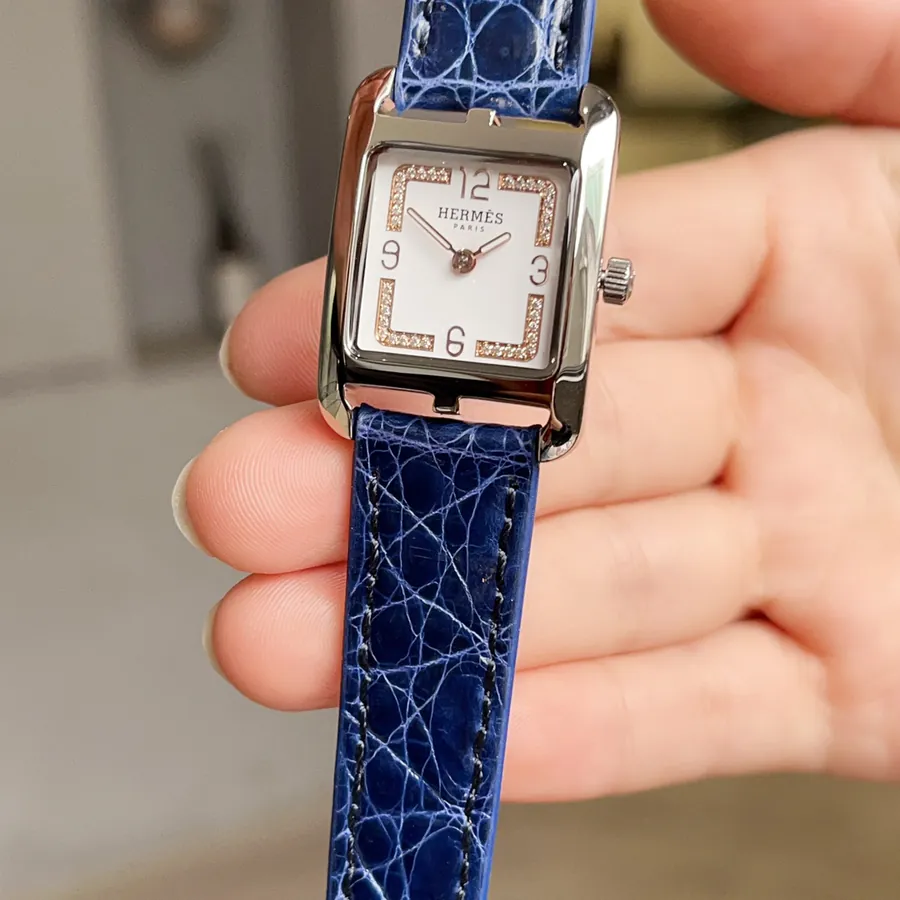 Hermès HEURE H Square Dial Classic Watch