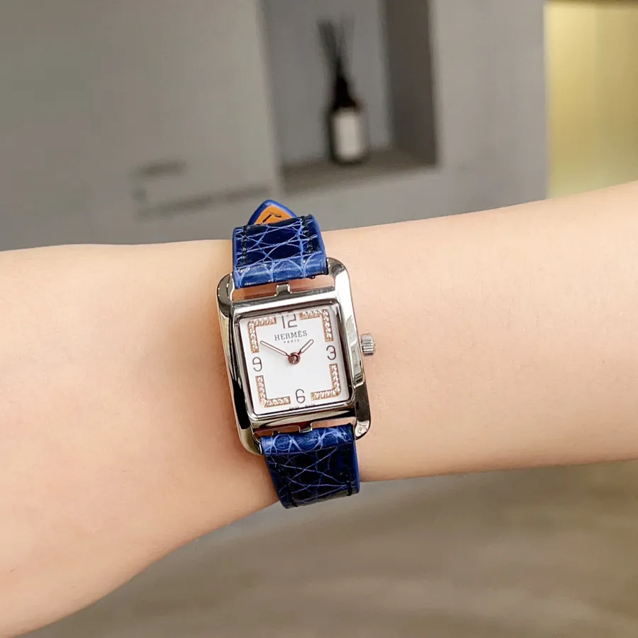 Hermès HEURE H Square Dial Classic Watch