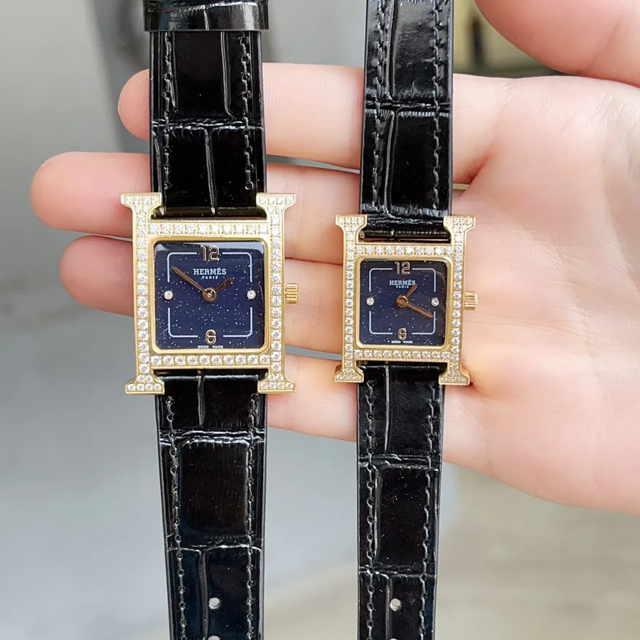 Heure H Watch Feather Embellishment, Starry Dial
