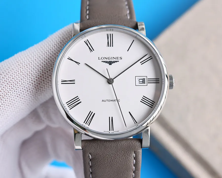 Longines Tradition Series Watch 39mm Diameter, CNC Polished 316 Stainless Steel