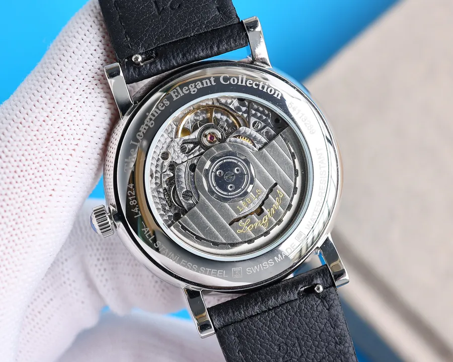 Longines Tradition Series Watch 39mm Diameter, CNC Polished 316 Stainless Steel