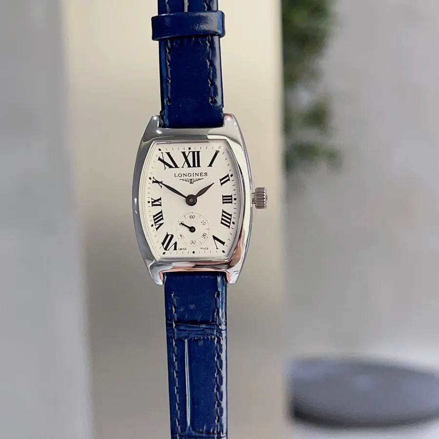 Longines Masterpiece Watch with Classic Barrel Shape