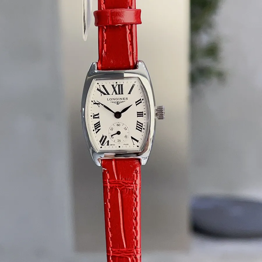 Longines Masterpiece Watch with Classic Barrel Shape