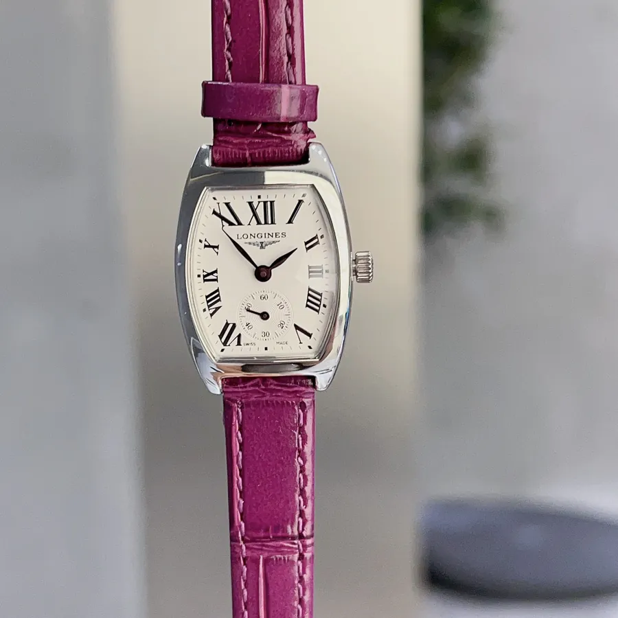 Longines Masterpiece Watch with Classic Barrel Shape