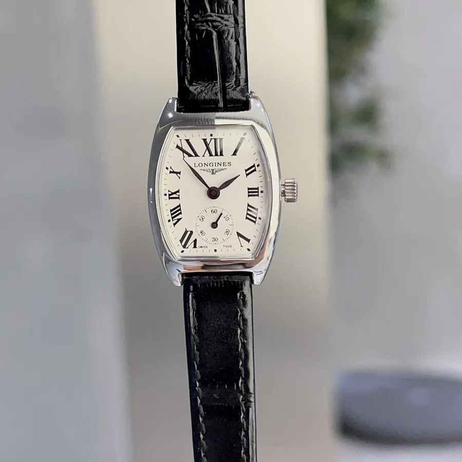 Longines Masterpiece Watch with Classic Barrel Shape