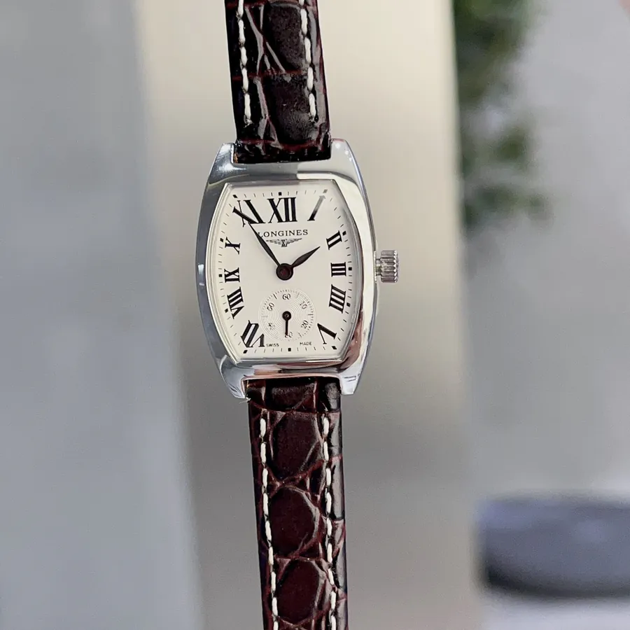 Longines Masterpiece Watch with Classic Barrel Shape