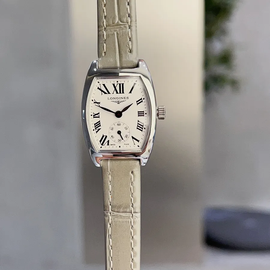 Longines Masterpiece Watch with Classic Barrel Shape