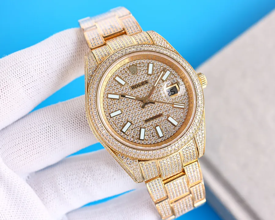 Rolex Datejust 41mm Full Diamond Artisan Craft