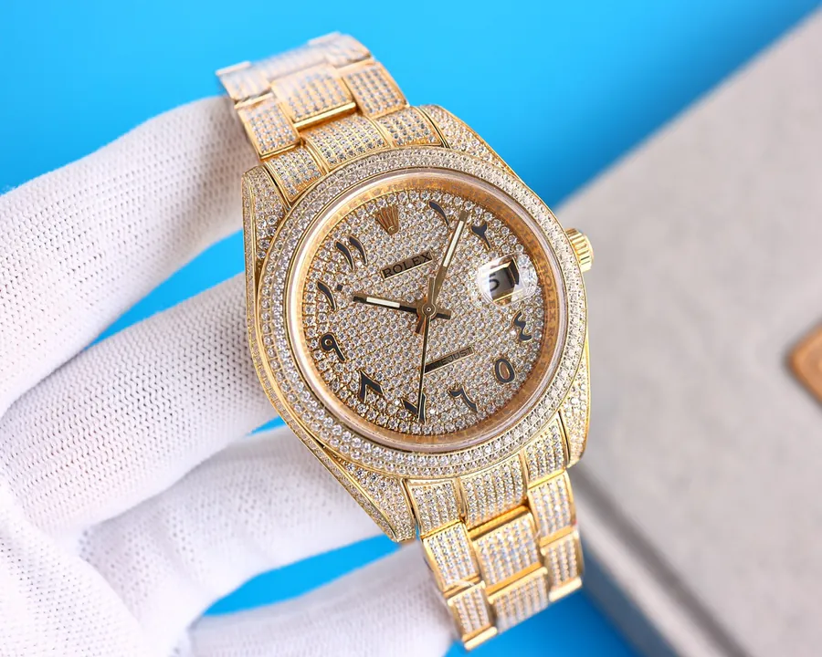 Rolex Datejust 41mm Full Diamond Artisan Craft