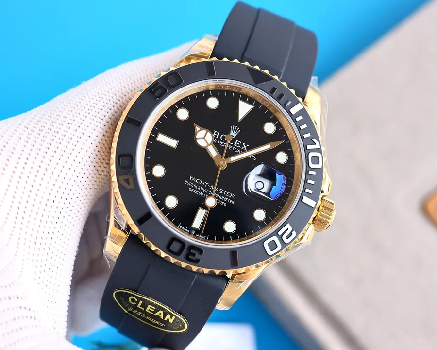 ROLEX YACHT MASTER 42mm Classic White Dial